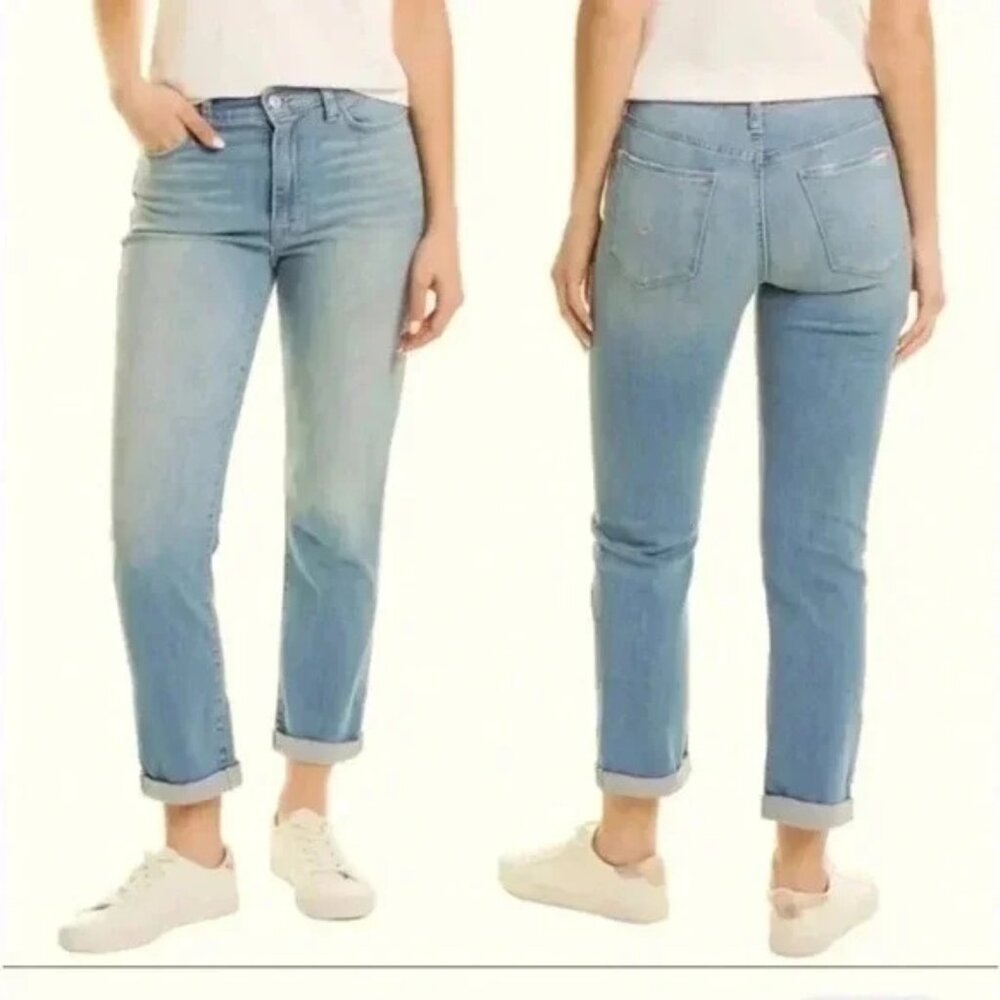Hudson‎ Blair High Rise Straight Crop Jeans SZ 27